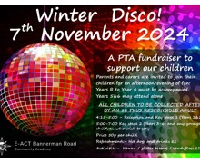 2024 10 12 7th November school disco