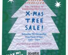 Xmas tree sale 7th Dec 1